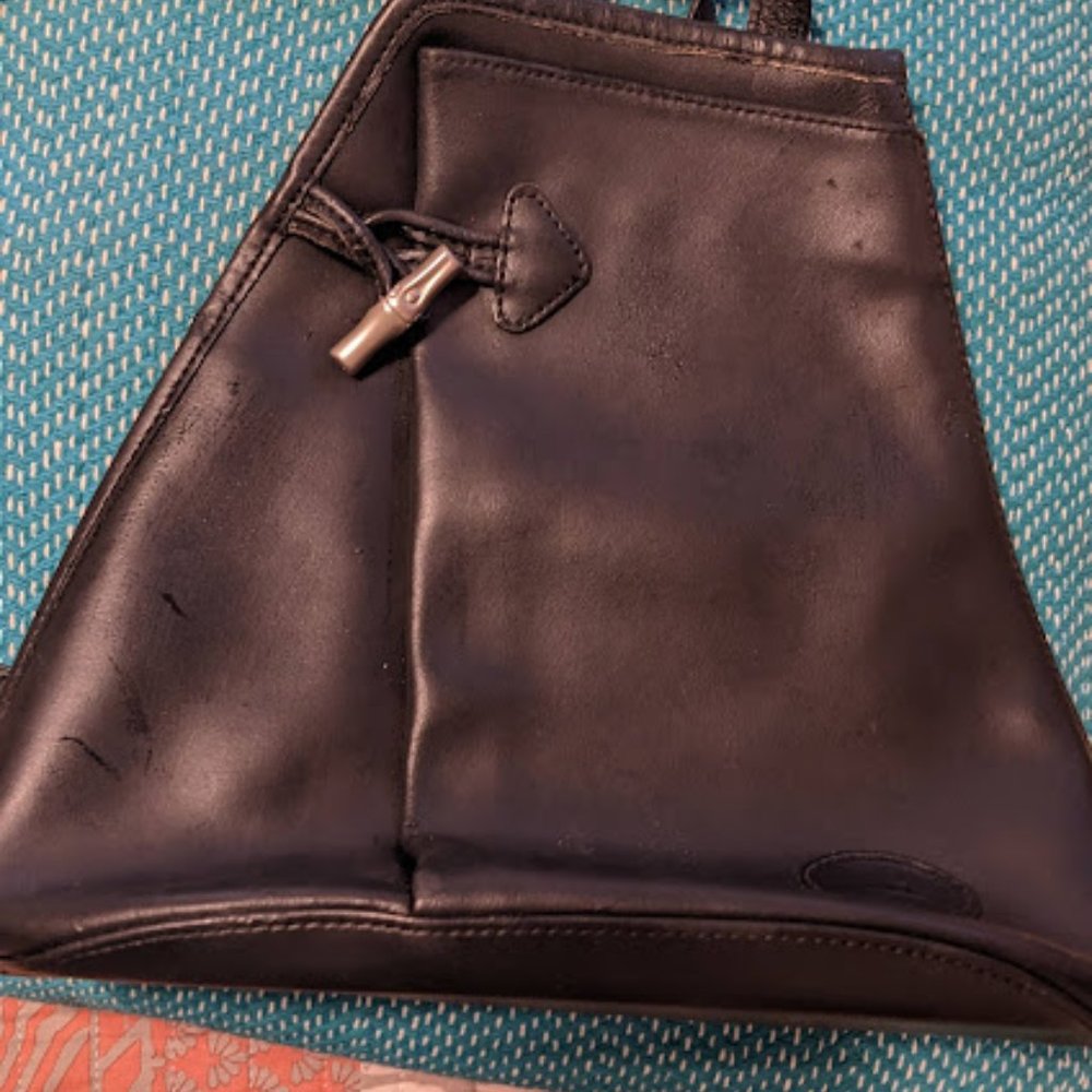 Longchamp Rosaeu sling shoulder backpack preowned